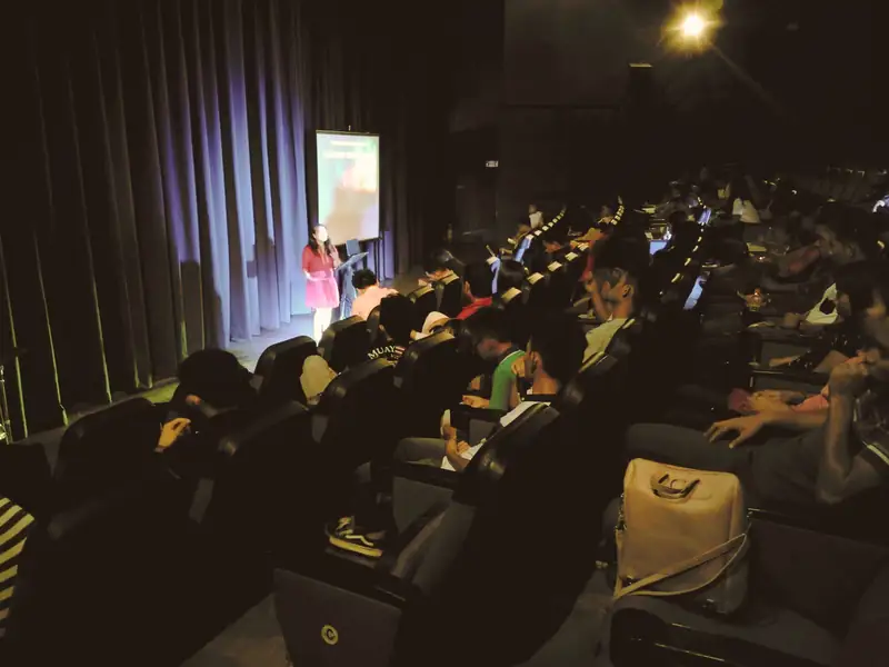 A gathering in a theater at CK Cebu City