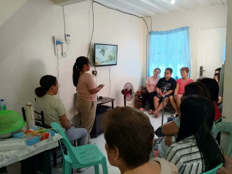 A small group meeting at CK Tarlac